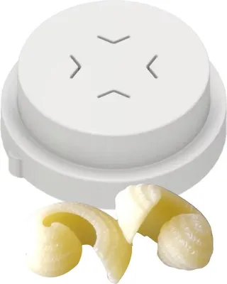 Produktbild von Matrize POM Conchigliette rigato / sehr kleine Muscheln gestreift für Philips Pastamaker Avance / 7000er