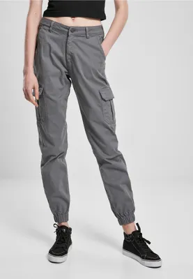 Immagine prodotto di Urban Classics Donna - Pantaloni cargo a vita alta - M
