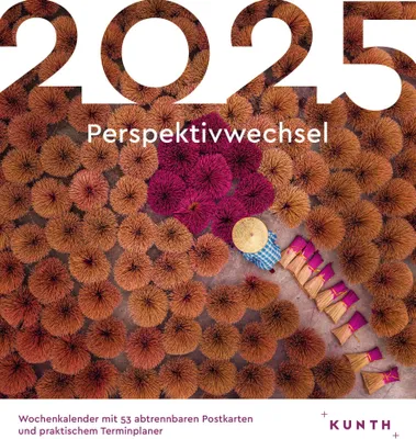 Produktbild von KUNTH Postkartenkalender 2025: Tischkalender mit 53 Postkarten