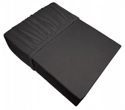 Produktbild von Greno Spannbettlaken Jersey Baumwolle 200x220 cm Dunkelgrau