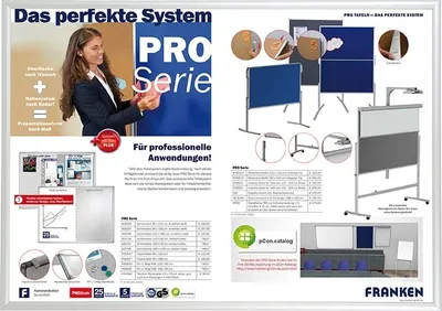 Produktbild von Bilderwechselrahmen, DIN A0, Brandschutzklasse B1