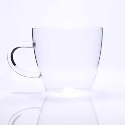 Obrázek produktu pro Hrnek s jednou sklenicí 400 ml - čirý - sada 4 kusů