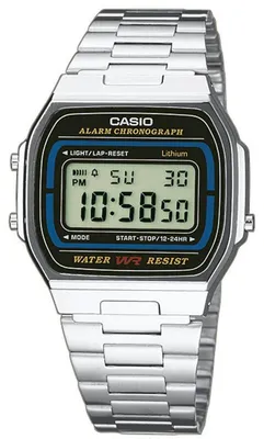 Obrázek produktu pro Digitální budík-chronograf Casio A164WA-1VES