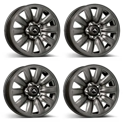 Produktbild von 4 Stahlfelgen Alcar 200001A 6.5Jx16 ET46 5x112 für Volkswagen Golf