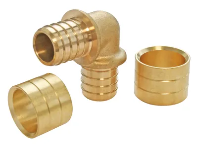 Produktbild von SOMATHERM FOR YOU – Gleichseitiges Schiebe-Winkelstück für PER-Rohre Ø16: Ø16 – Ø16 – 10er-Pack – Zum Anschluss eines PER-Rohrs Ø16