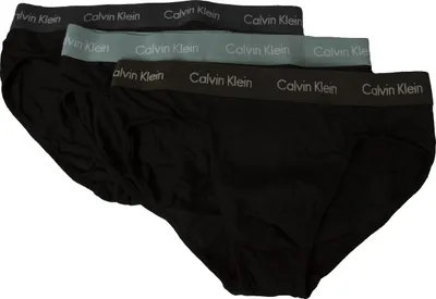 Immagine prodotto di Confezione 3 slip uomo tripack mutande CK CALVIN KLEIN articolo U2661G 3P HIP BRIEF, M, Cotone 95%,Spandex 5%