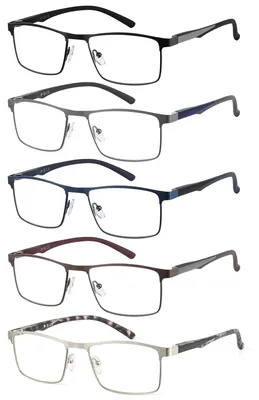 Productafbeelding van Omgoods - Set van 5 Leestieten met Blauw Lichtfilter