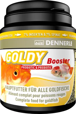 Produktbild von Dennerle Goldy Booster 200 ml - artgerechtes Futter für Goldfische