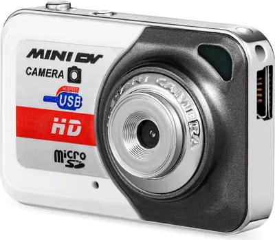 Zdjęcie produktu dla Mini kamera Mała przenośna kamera DV HD DVR Wykrywanie ruchu Oddzielne nagrywanie szary