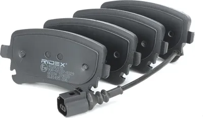Produktbild von RIDEX Bremsbeläge Satz Hinten für VW Transporter V Bus (7HB, 7HJ, 7EB, 7EJ, 7EF, 7EG, 7HF, 7EC) 402B0155