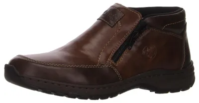 Produktbild von Rieker Herren Stiefeletten Warmfutter Reißverschluss Boots 03352, Größe:46 EU, Farbe:Braun