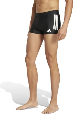 Produktbild von adidas 3-Streifen 2-Inch Boxer-Badehose - Black/White Black/White 9