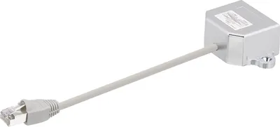 Produktbild von LogiLink RJ45/2xRJ45, 0,15 m, RJ-45, 2 x RJ-45, Silber, Weiß