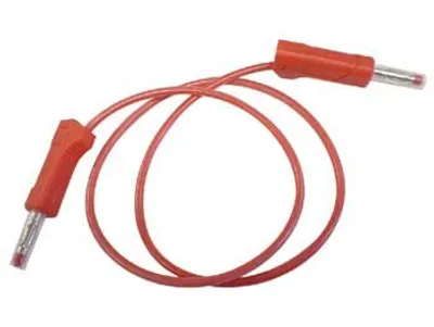 Produktbild von Kabel Mit Bananenstecker / Rot 50Cm