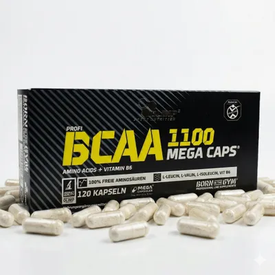 Image de Olimp BCAA 1100 Mega Caps - 120 gélules