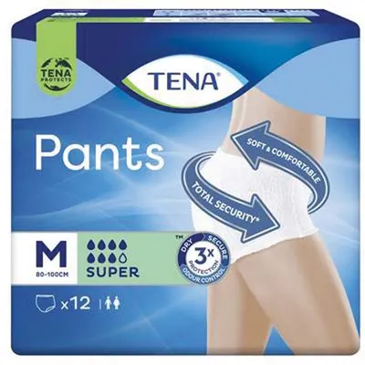 Produktbild von Tena Pants Protect+ Super Gr. M 12 Stück