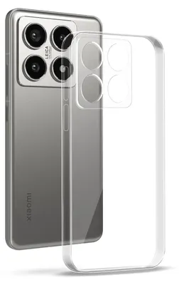 Produktbild von Handyhülle für Xiaomi 14T Pro Hülle Transparent Flexibel Elastisch Case Cover Backcover Schutzhülle