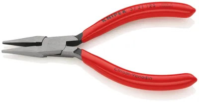 Zdjęcie produktu dla Knipex 37 21 125 Elektronik- u. Feinmechanik Flachzange Gerade 125 mm