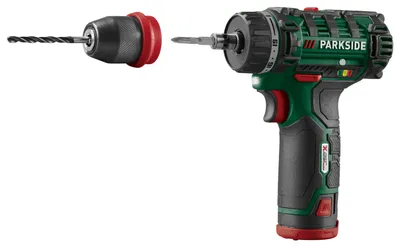 Produktbild von PARKSIDE 12V Akku-Bohrschrauber PBSA 12 F5 mit Akku&Ladegerät