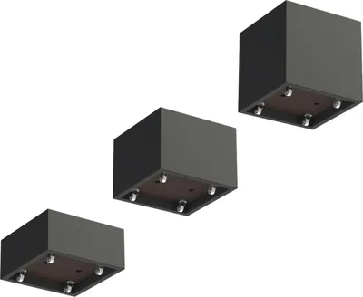 Produktbild von Adezz Carrez Pflanzgefäß mit Rollen Fiberglas Pflanzkübel Blumenkübel schwarz