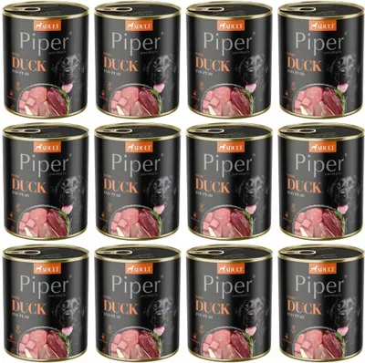 Zdjęcie produktu dla PIPER mokra karma dla psa z kaczką i gruszką 800g Dolina Noteci