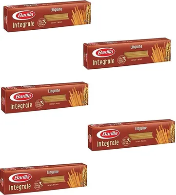 Produktbild von 5x Pasta Barilla Linguine integrali Vollkorn italienisch Nudeln 500g pack