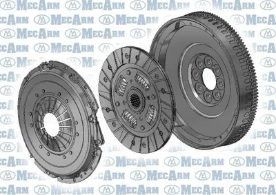 Produktbild von MECARM Kupplungssatz Kupplung für OPEL Corsa D Schrägheck (S07) mit Schwungrad MK40014