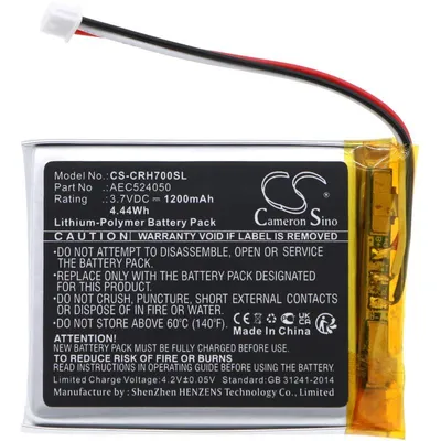 Obrázek produktu pro Baterie pro CORSAIR HS75 XB, HS70 SE Void Pro RGB, HS70SE, 1200 mAh, Li-Pol
