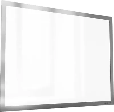 Produktbild von Magnetrahmen A4 Silber 31,5x22,9cm für schnellen Dokumentenwechsel