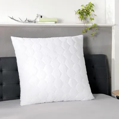 Produktbild von Kopfkissen Mikrofaser 80x80cm ( 1000gr Füllgewicht ) - Hochwertiges Schlafkissen - Samtweiches Kissen mit MIkrofasergewebe