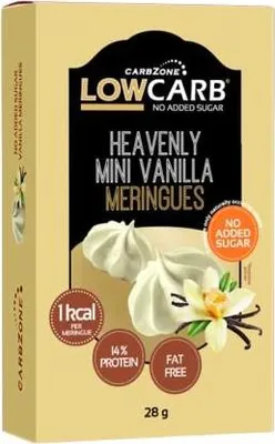 Zdjęcie produktu dla Low Carb Heavenly Mini Vanilla Meringues 28g