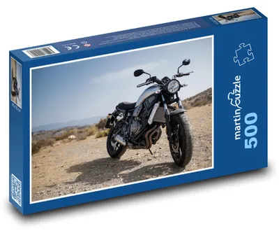 Zdjęcie produktu dla martinpuzzle - Puzzle 500 - Motocykl na drodze