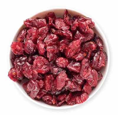 Produktbild von Getrocknete Cranberries / Moosbeeren aus Kalifornien mit Ananasdicksaft veredelt - ohne Zuckerzusatz, 500g