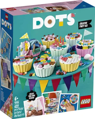 Zdjęcie produktu dla LEGO DOTS Kreatywny zestaw z tortem, Zestaw do budowania, 6 lat(a), Plastik, 0 szt., 370 g