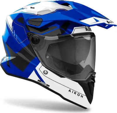 Produktbild von Enduro Helm Crosshelm Schutzhelm Quad AIROH Commander 2 Reveal Blau Größe S