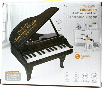 Produktbild von Mini Flügel Klavier für Kinder - Interaktives Musikinstrument Piano mit 13 Liedern