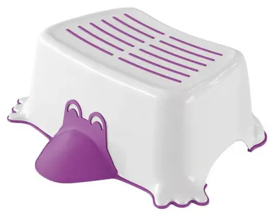 Produktbild von Aqualine DUCK Kinder-Tritthocker für das Bad, Lila
