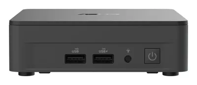 Produktbild von ASUS NUC 13 Pro Slim Kit RNUC13L5KV700000I - Barebone - Mini-PC - 1 x Core i7 1370PE / 1.9 GHz - RAM 0 GB - Intel Iris Xe Grafikkarte - Wi-Fi 6E, 1GbE, 2.5GbE, Bluetooth 5.3 - WLAN: Bluetooth 5.3, 802.11a/b/g/n/ac/ax (Wi-Fi 6E) - Schwarz