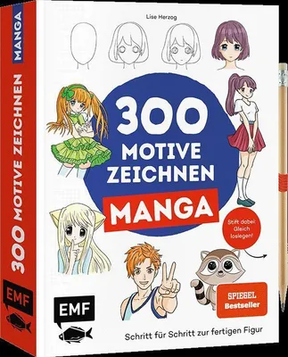 Produktbild von 300 Motive zeichnen - Manga
