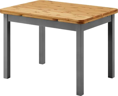 Produktbild von home24 Esstisch mit Ansteckplatten - Kiefer Massiv