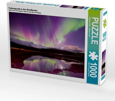 Produktbild von Calvendo Farbenpracht in den Westfjorden 1000 Teile Puzzle quer 640x480mm, Raker Edition Arctic Katarina; 7456658