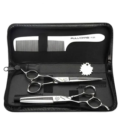Produktbild von Friseurschere Linkshänder 6 Zoll Set Japan 440 C Edelstahl Ergonomisch