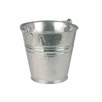 Produktbild von Kerbl 291-81 Wassereimer 9l verzinkt mit Tragegriff, Nr.28, silber