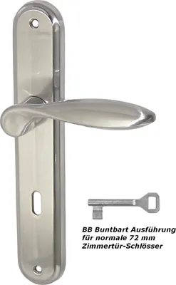 Produktbild von Türbeschlag 1384-G LS BB Drückergarnitur