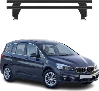 Image de Menabo Barres de transversales pour BMW Série 2 Gran Tourer F46 2014-24 Noir ABE