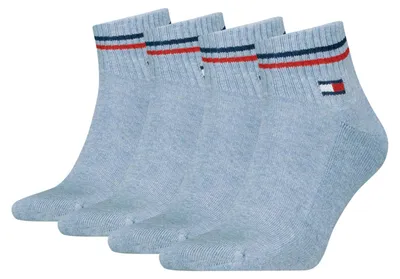 Produktbild von 2 Paar Tommy Jeans Herren Quarter Iconic Socken