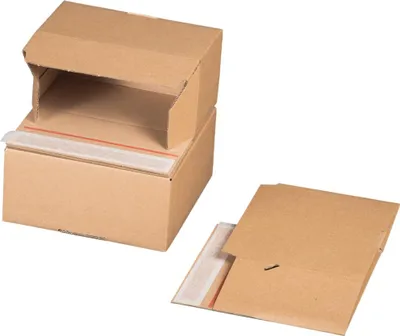 Produktbild von Automatikbodenkarton 311310110 195x95x90mm braun Packung mit 10 Stück