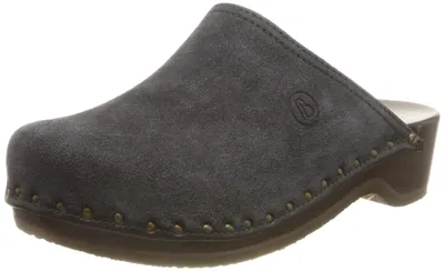 Produktbild von Berkemann Velours-Toeffler Uni-Erwachsene Clogs, Blau (Blau), 40 EU