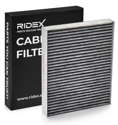 Produktbild von RIDEX 424I0441 Aktivkohle Innenraumfilter Pollenfilter für OPEL INSIGNIA Caravan Mokka / Mokka X (J13) Astra K Sports Tourer (B16) Meriva B (S10)