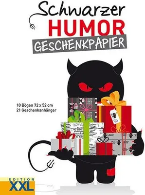 Produktbild von Schwarzer Humor - Geschenkpapier